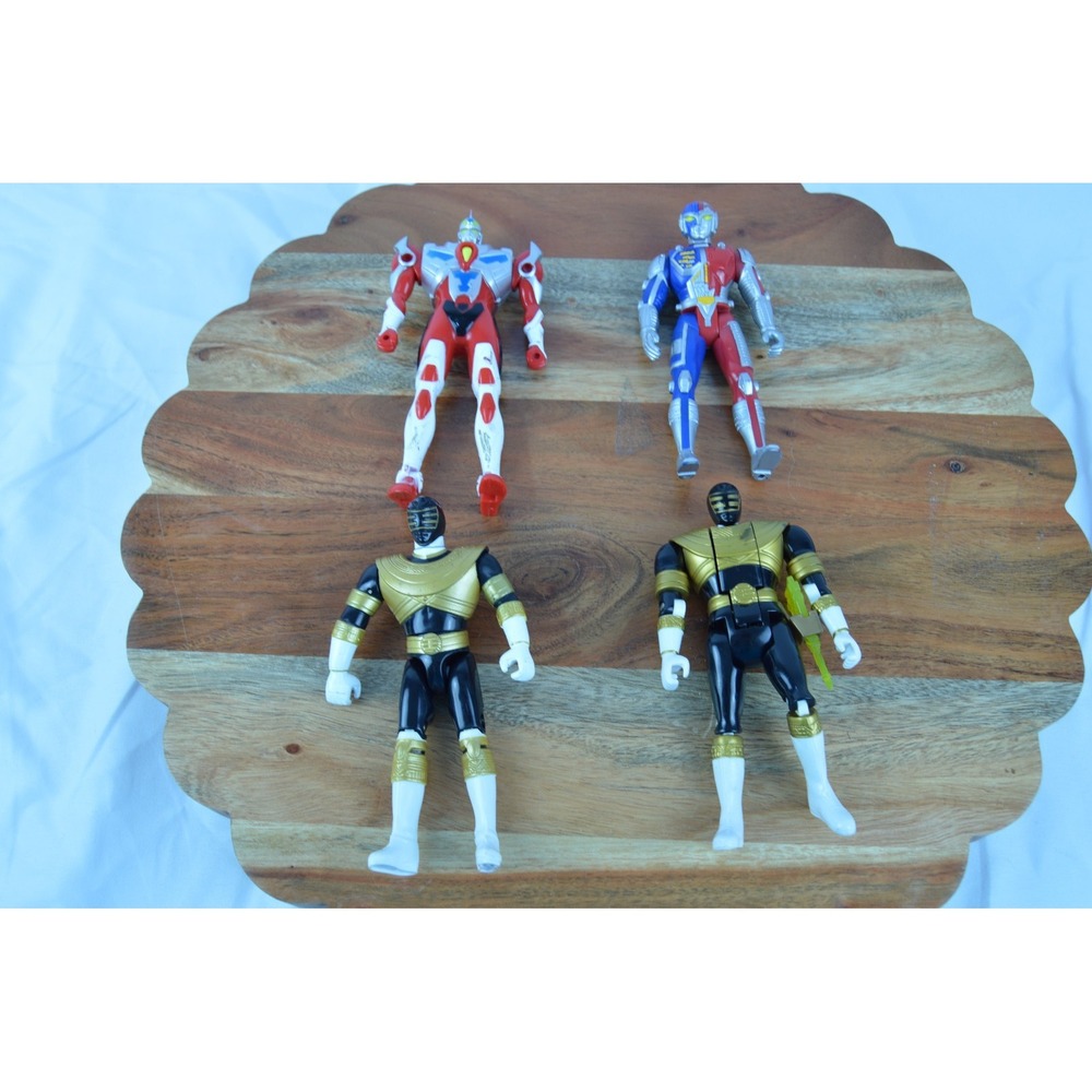 Mix of Super Sentai Lot - Ultraman, VR Trooper, Power Ranger Zero Zeo Gold